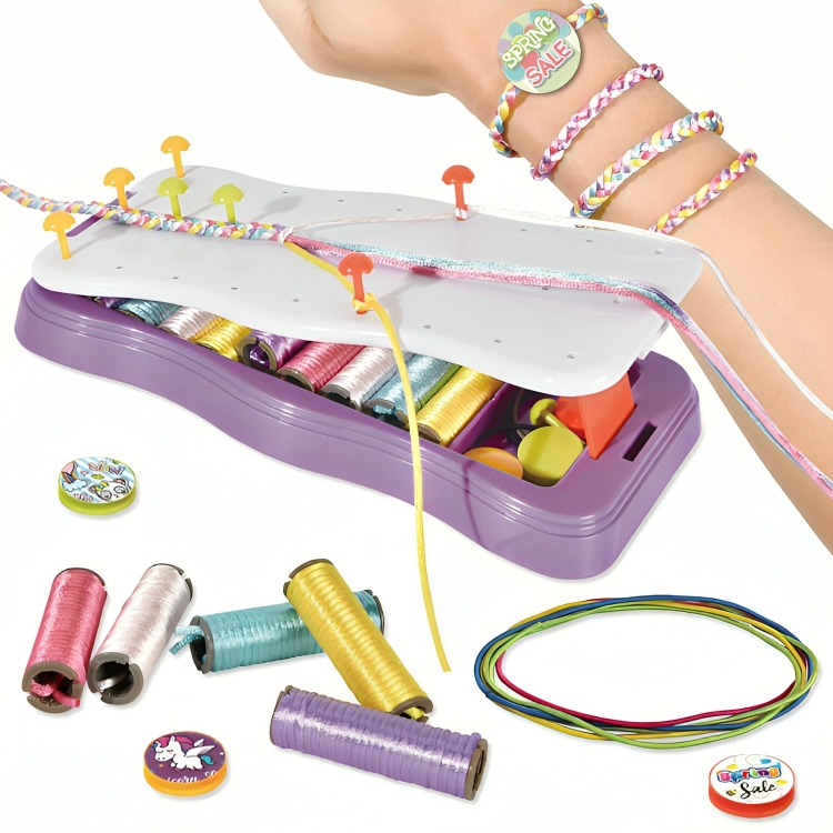 50% OFF | LoopCrafter - DIY Bracelet Braiding Kit