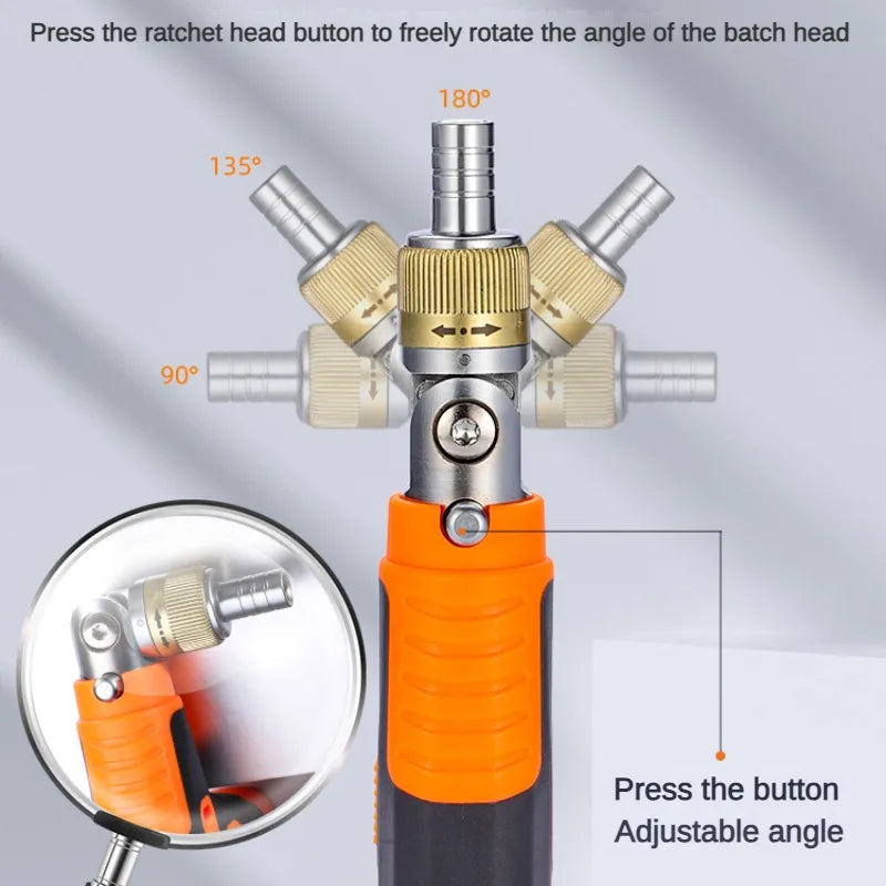 MultiGrip - Universal wrench for quick repairs adapted