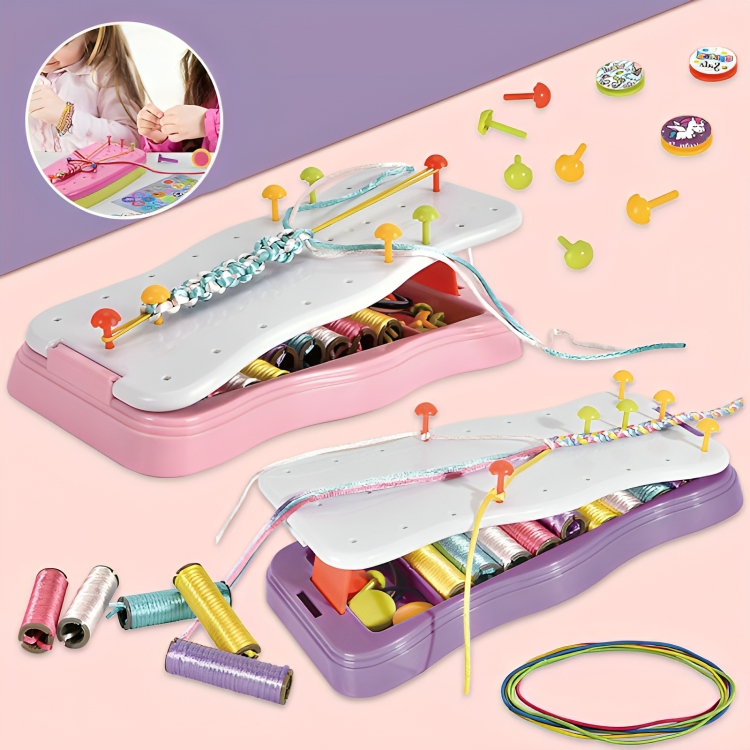 50% OFF | LoopCrafter - DIY Bracelet Braiding Kit