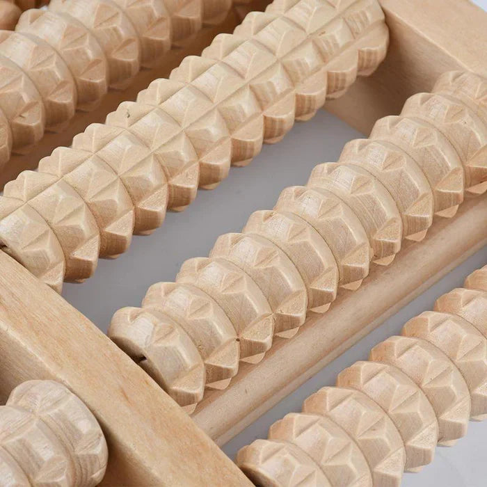 50% OFF | Foot Massager - Wooden Foot Roller [Last Day Sale]