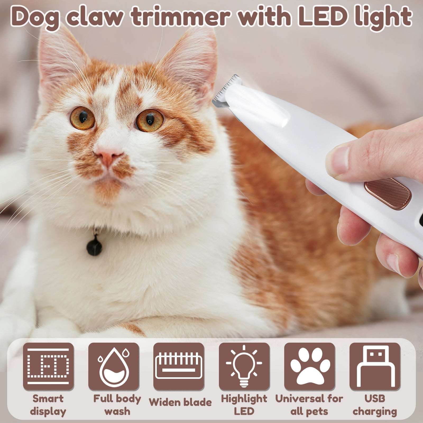 ShinePaws™ LED Pet Clipper [Last Day Sale]