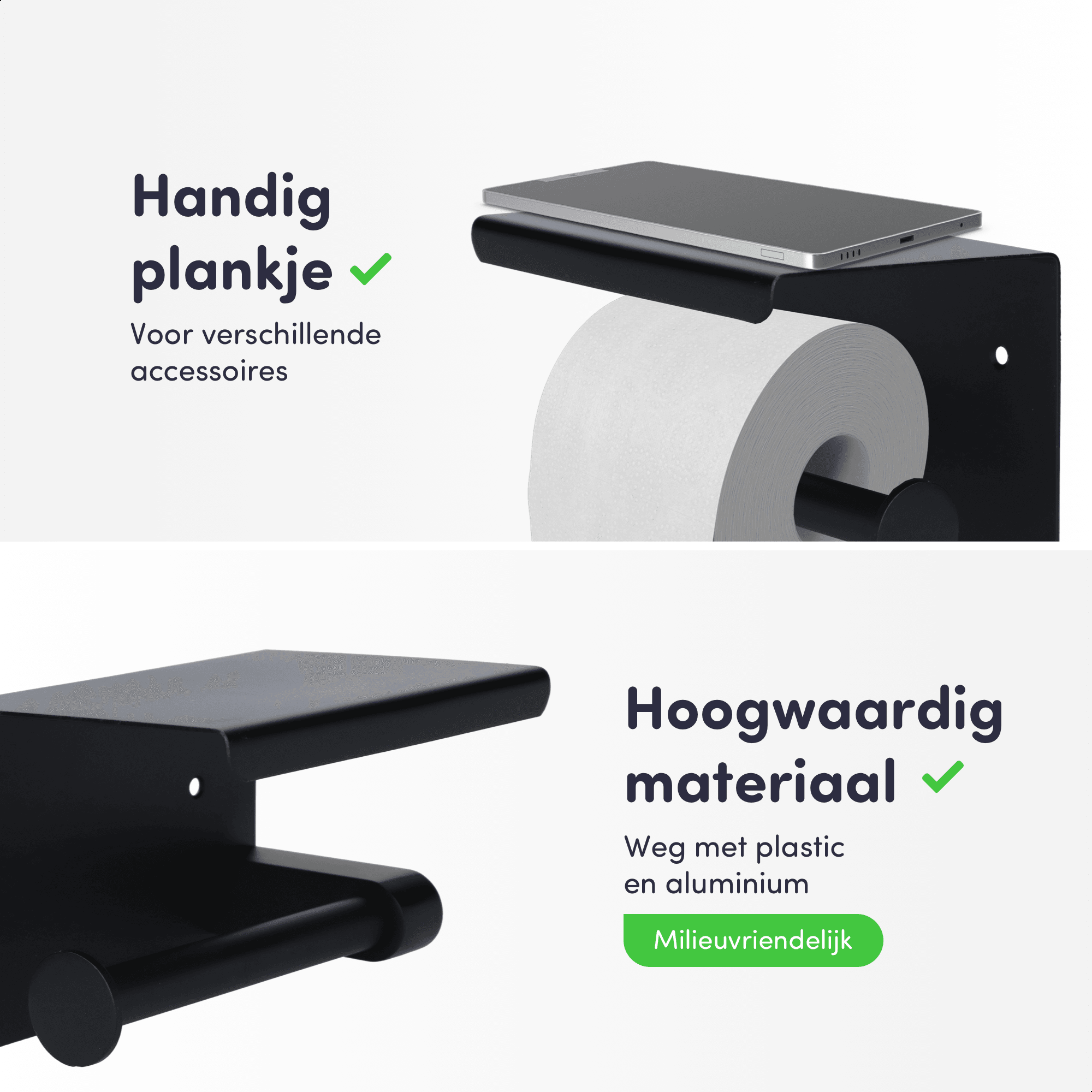 LooShelf - Everything within reach and safely stored!