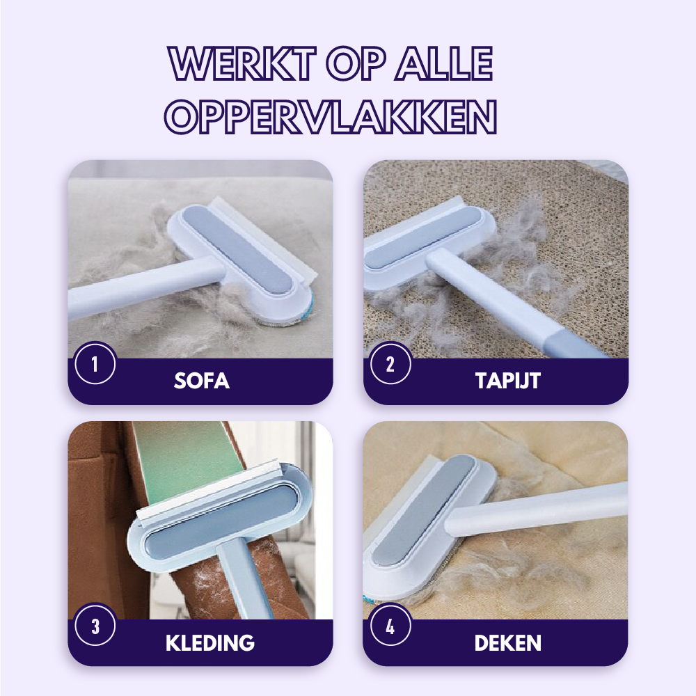 HairSweep - removes pet hair in seconds