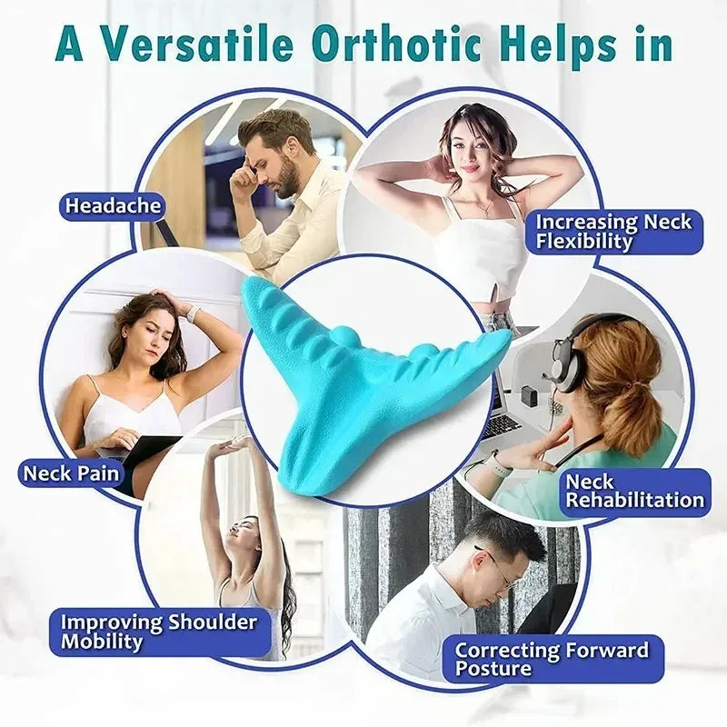 Buy 1+1 FREE | NeckEase - Cervical Spine Comfort Neck Stretcher [Last Day Sale]