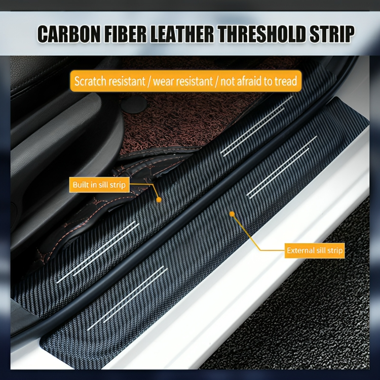 2+2 FREE | StepSafe - Carbon Fiber Door Protection Sticker [Last Day of Sale] 