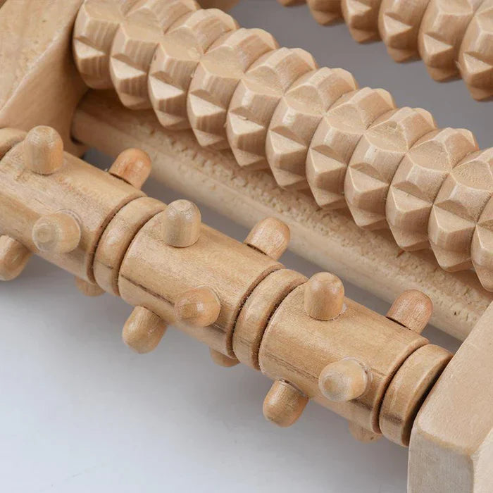 50% OFF | Foot Massager - Wooden Foot Roller [Last Day Sale]