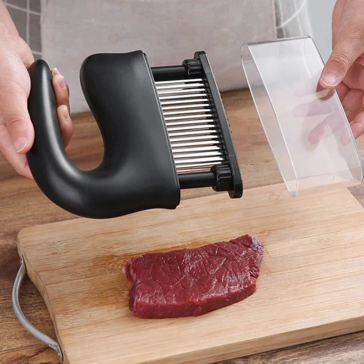 ChefTender - Meat Hammer 48 Blades Needle Meat Hammer Stainless Steel Blade [Last Day Sale]