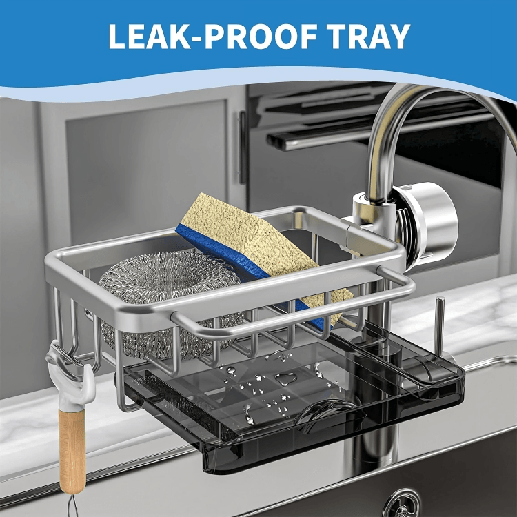 2+1 OFF | SpongyTray - Leak-Proof Sink Storage [Last Day Sale] 