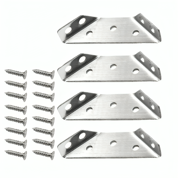 5+5 FREE | ConnectiTies - Sturdy stainless steel corner connectors [Last day sale] 
