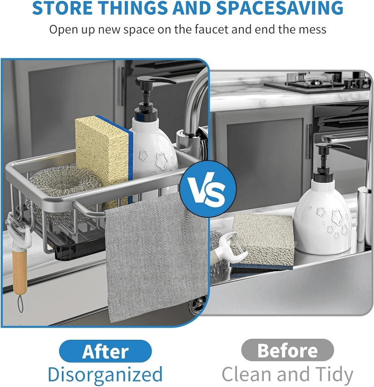 2+1 OFF | SpongyTray - Leak-Proof Sink Storage [Last Day Sale] 