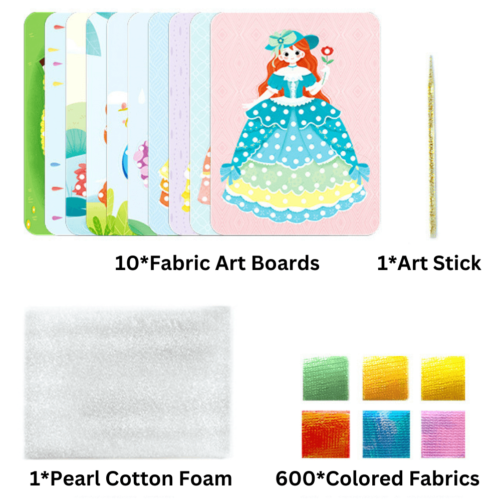 PatchPlay - Creative Cloth Art for Kids [Last Day Sale]