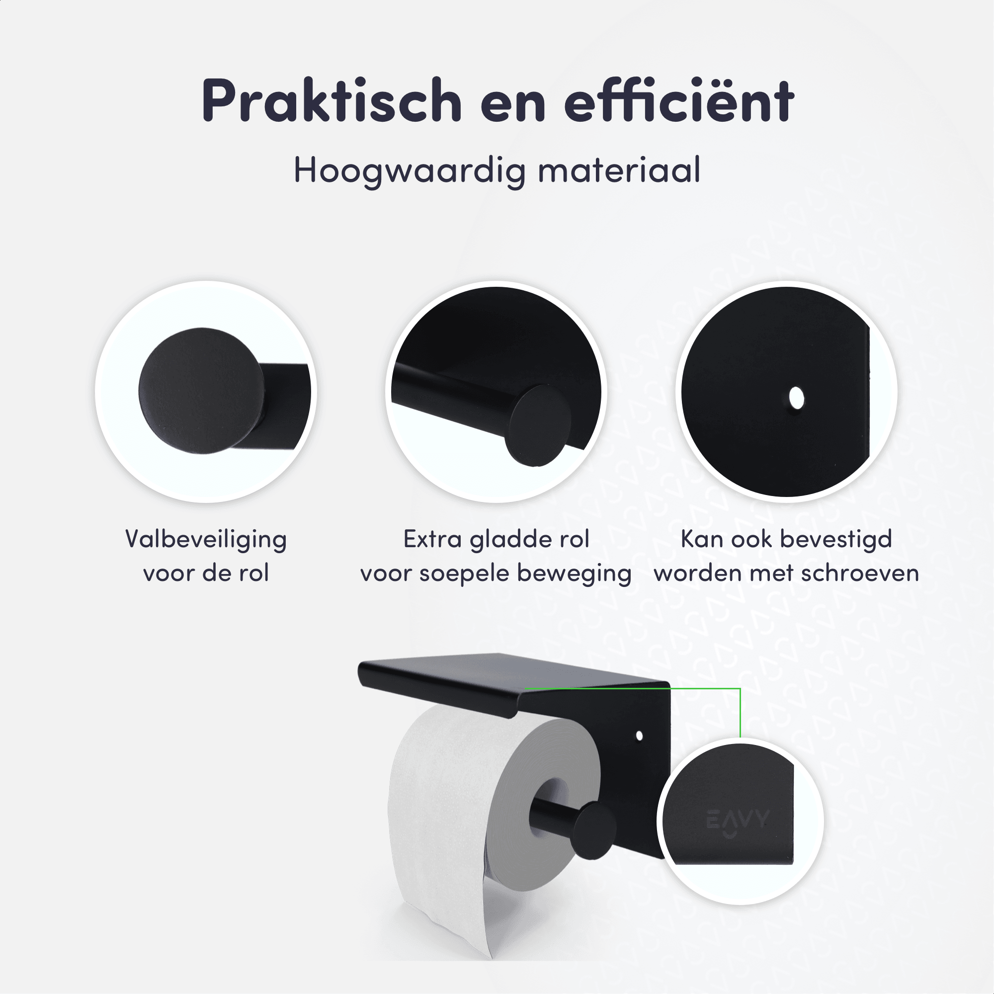LooShelf - Everything within reach and safely stored!