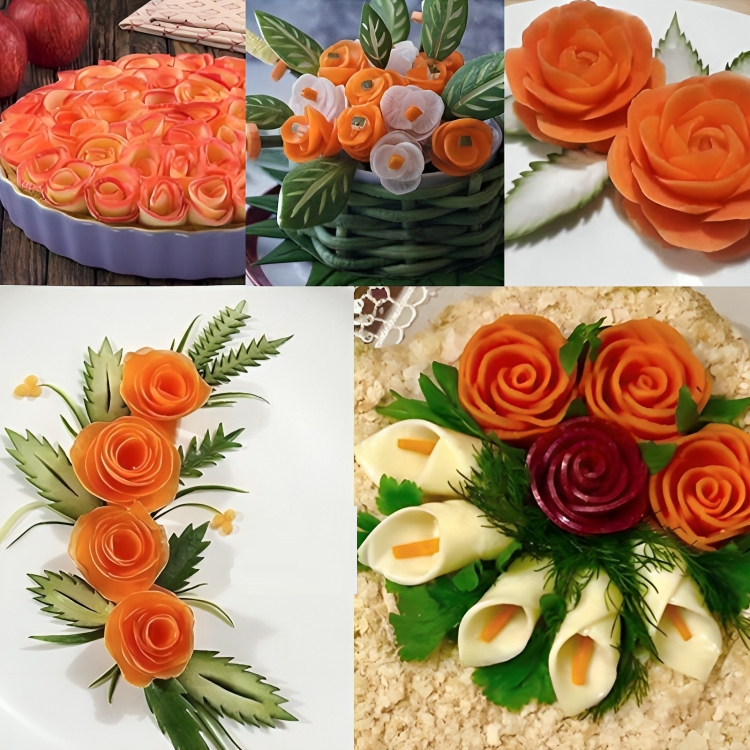 Buy 1+1 FREE | BlossomCut™ - Flower-Shaped Spiral Cutter for Vegetables [Last Day Sale]