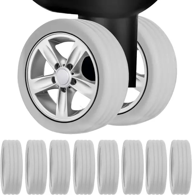 2+2 FREE | SwiftRoll™ - Luggage Wheel Cover [Last Day Sale] 