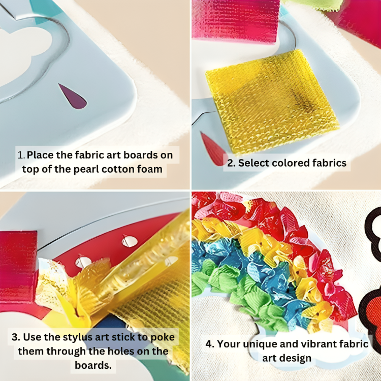 PatchPlay - Creative Cloth Art for Kids [Last Day Sale]