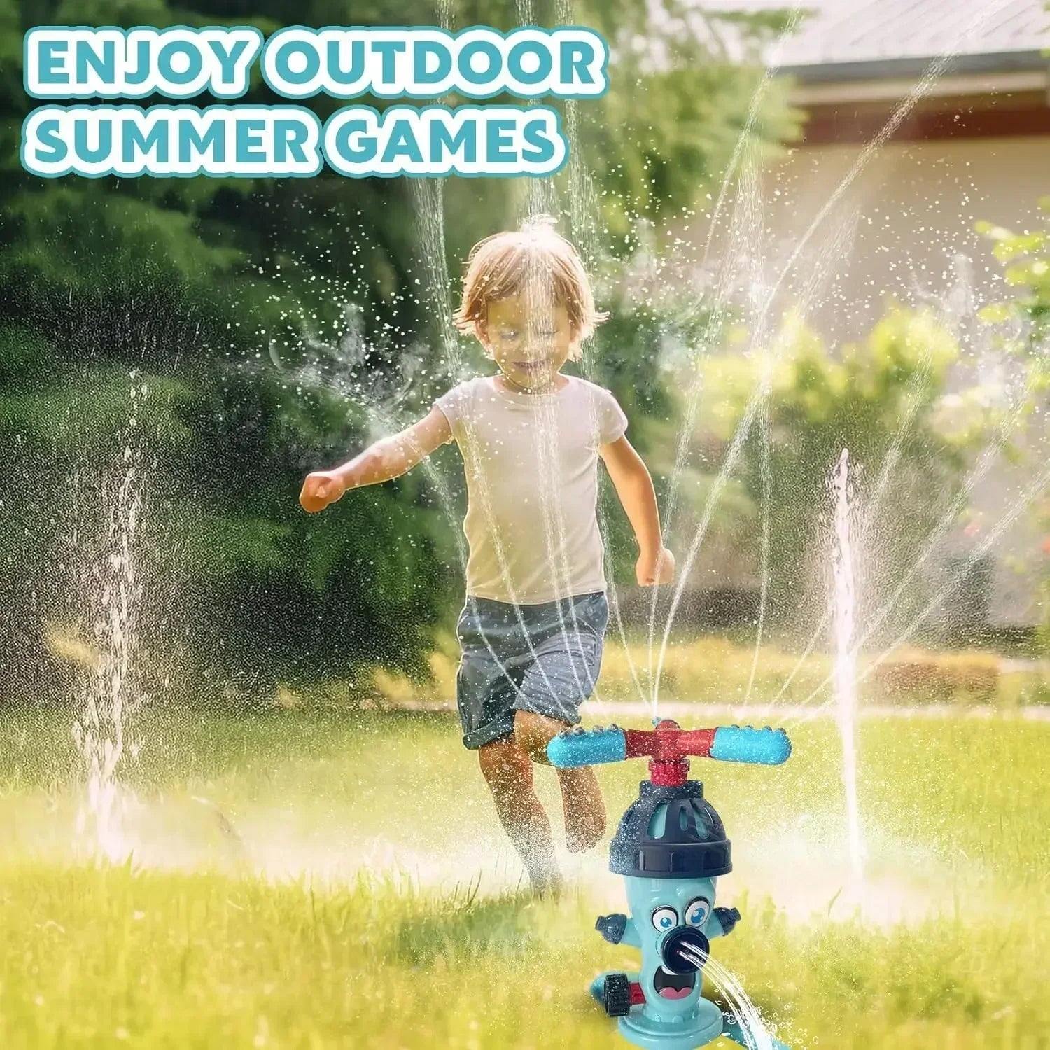 SplashSlugger - Baseball meets water fun in the garden
