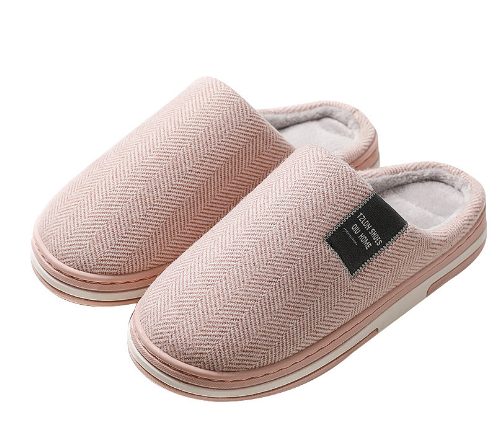 Antislip binnenslippers met warme fleece voering