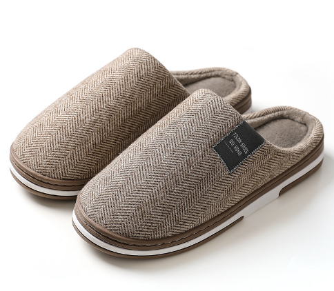 Antislip binnenslippers met warme fleece voering
