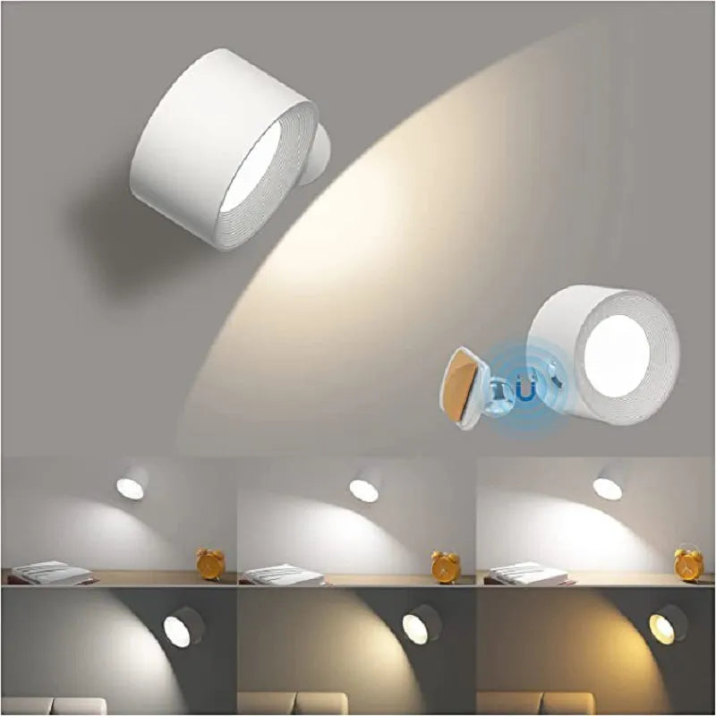 Buy 1+1 FREE | WallBeam - Wireless rechargeable wall lamp [Last day sale]