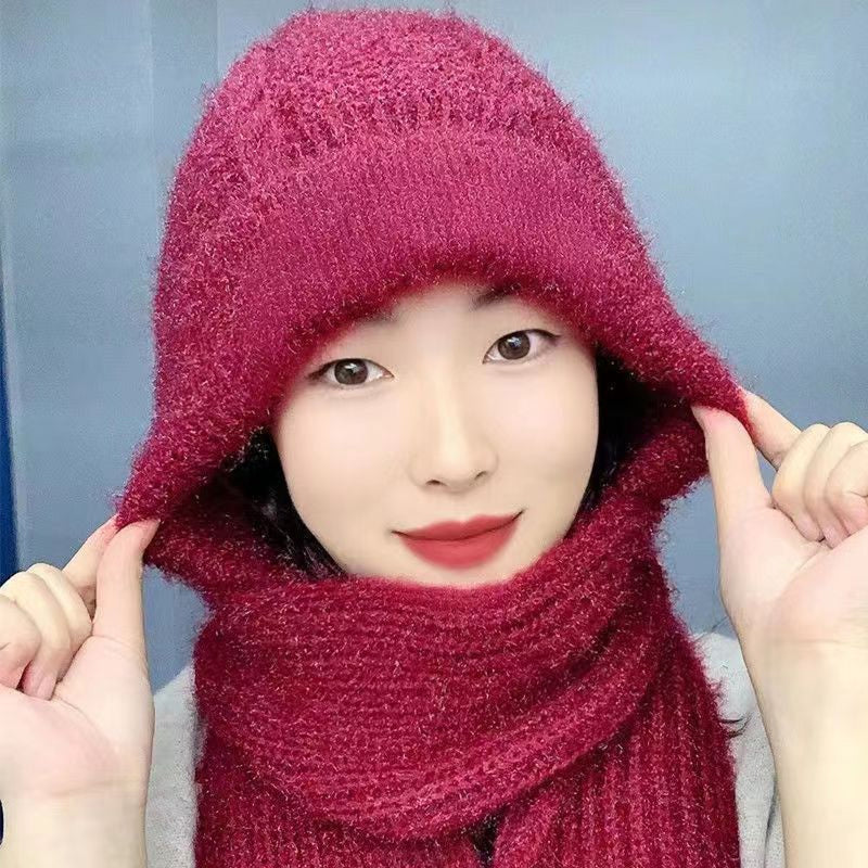 SnugHood - Women's Thickened Warm Hat Scarf [Last Day Sale]