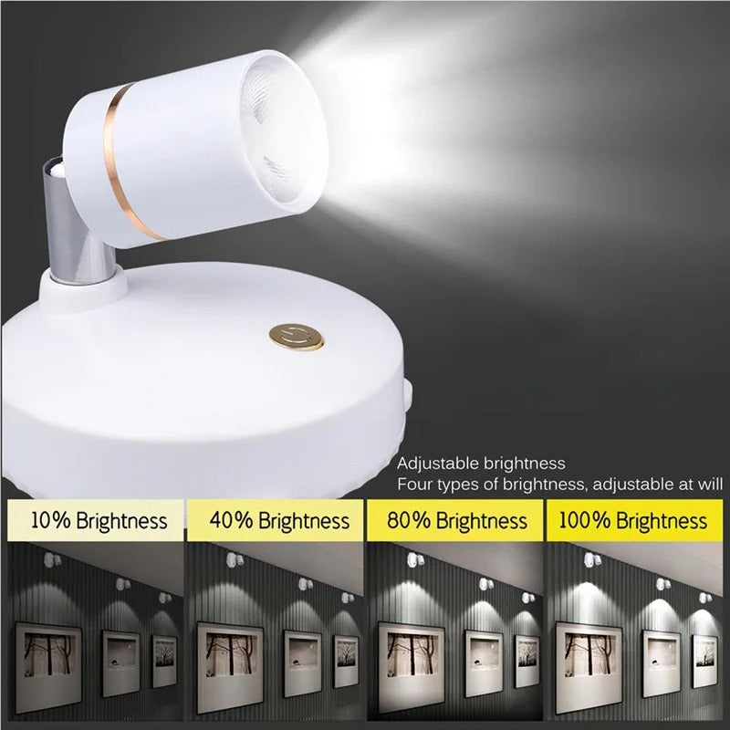 Buy one and get one free | BrightGlow™ - Wireless LED spotlight [Last day sale]