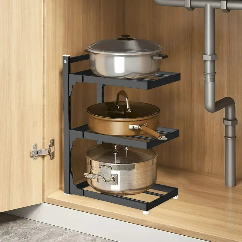 MaxStack - Multi-tiered washbasin rack