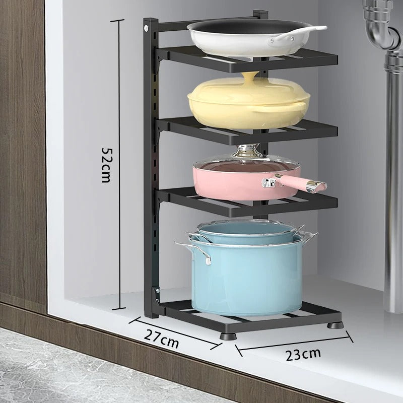 MaxStack - Multi-tiered washbasin rack
