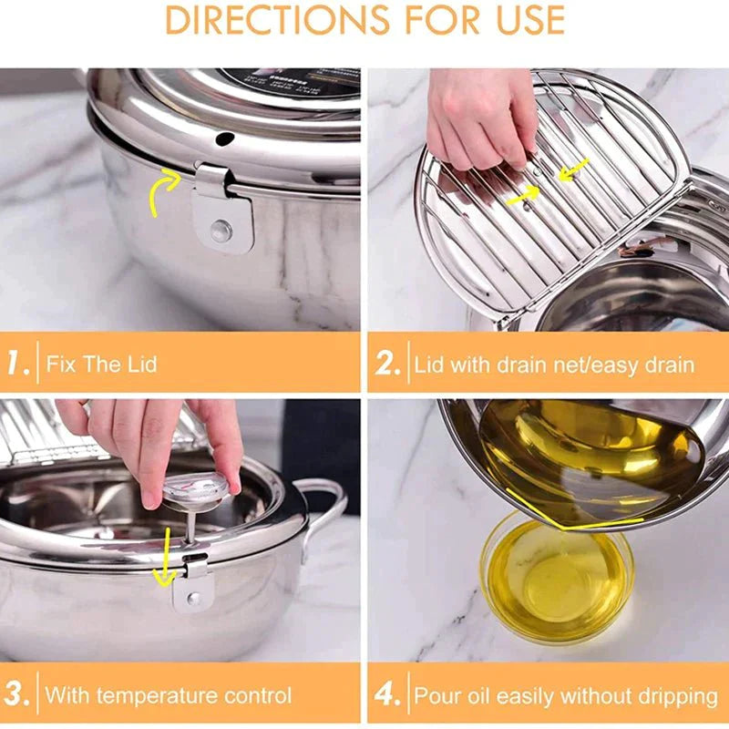 Chef'sChoice™ - Master Fryer with Thermometer [last day's discount]