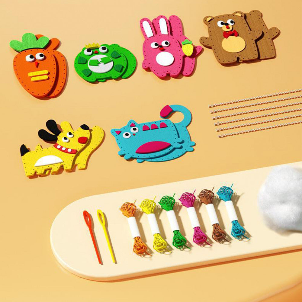 MagicStitch - Funny sewing kit with animals for children