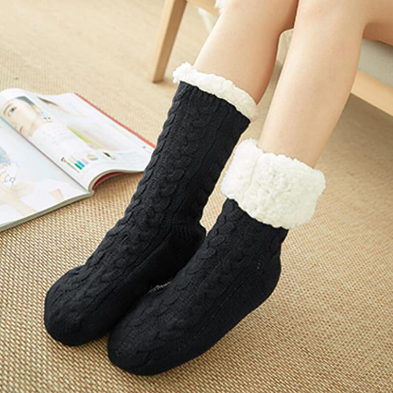 Buy 2+2 FREE | WarmToes - Soft, sherpa-lined slippers for ultimate comfort [Last-day sale]