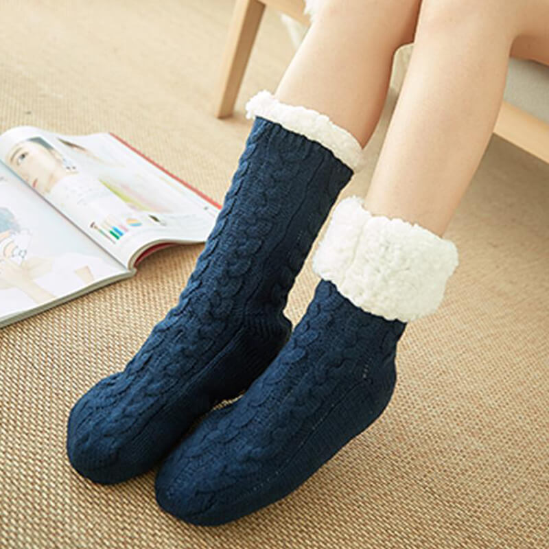 Buy 2+2 FREE | WarmToes - Soft, sherpa-lined slippers for ultimate comfort [Last-day sale]