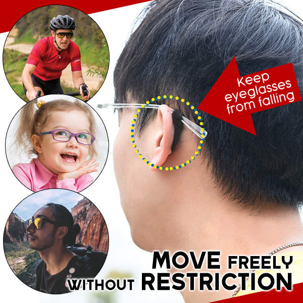 GripSafe - glasses never fall off again (5 pairs)