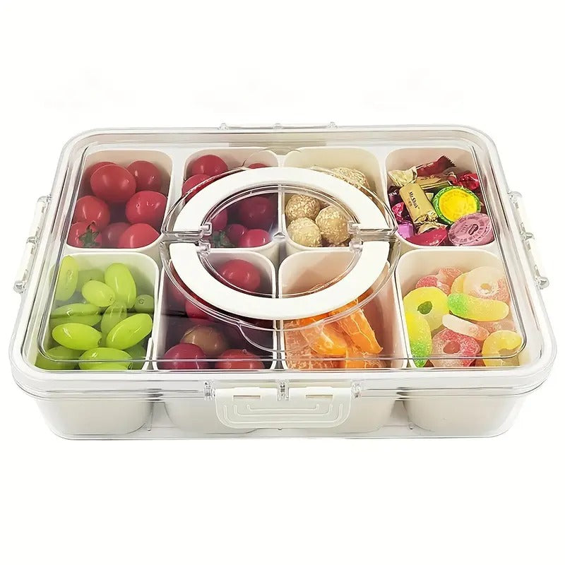 SnackMate - The stylish snack box with 8 compartments for every occasion