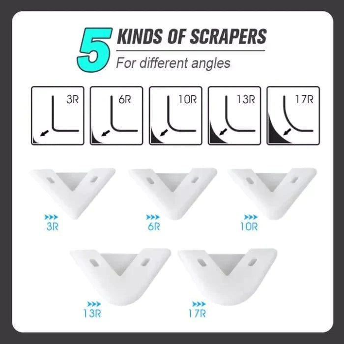 Buy 1+1 FREE | AngleScraper™ - 3-in-1 Glass Adhesive Corner Scraper [Last Day Sale]