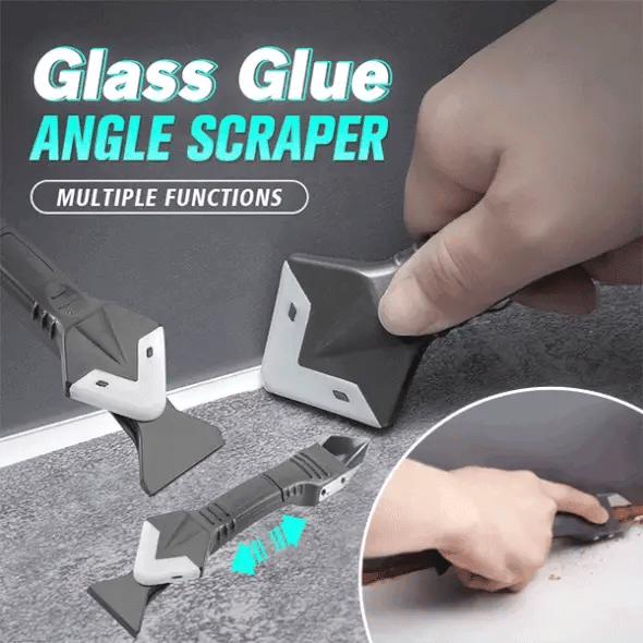 Buy 1+1 FREE | AngleScraper™ - 3-in-1 Glass Adhesive Corner Scraper [Last Day Sale]