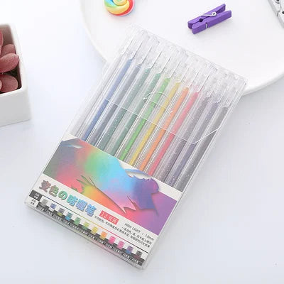 4+4 FREE | SparkPen™ - Glitter Gel Pen Set [Last-day sale]
