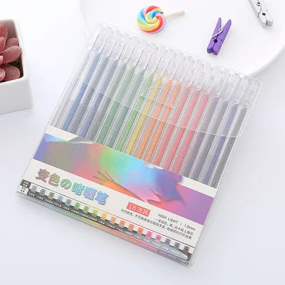 4+4 FREE | SparkPen™ - Glitter Gel Pen Set [Last-day sale]