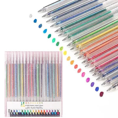 4+4 FREE | SparkPen™ - Glitter Gel Pen Set [Last-day sale]