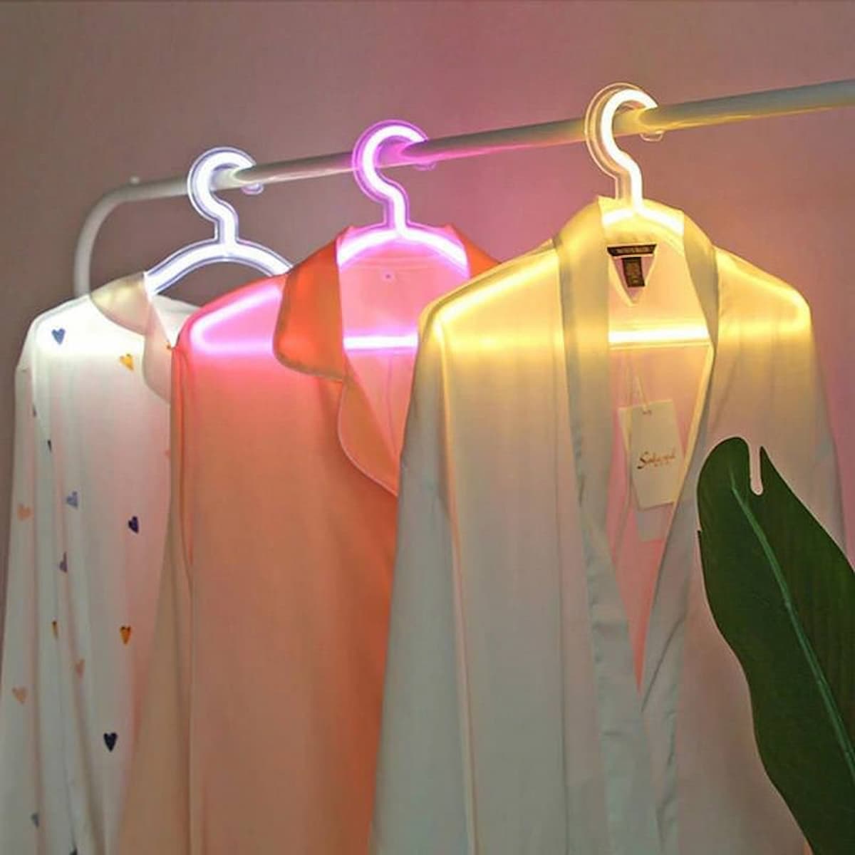 Buy One Get One Free | GleamRack - The Light-Up Hanger! [Last Day Sale]