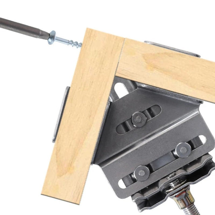 Buy 1+1 FREE | CornerClamps - 4-piece stainless steel right-angle clamp set