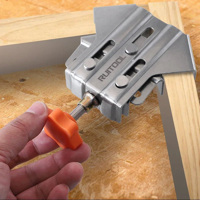 Buy 1+1 FREE | CornerClamps - 4-piece stainless steel right-angle clamp set
