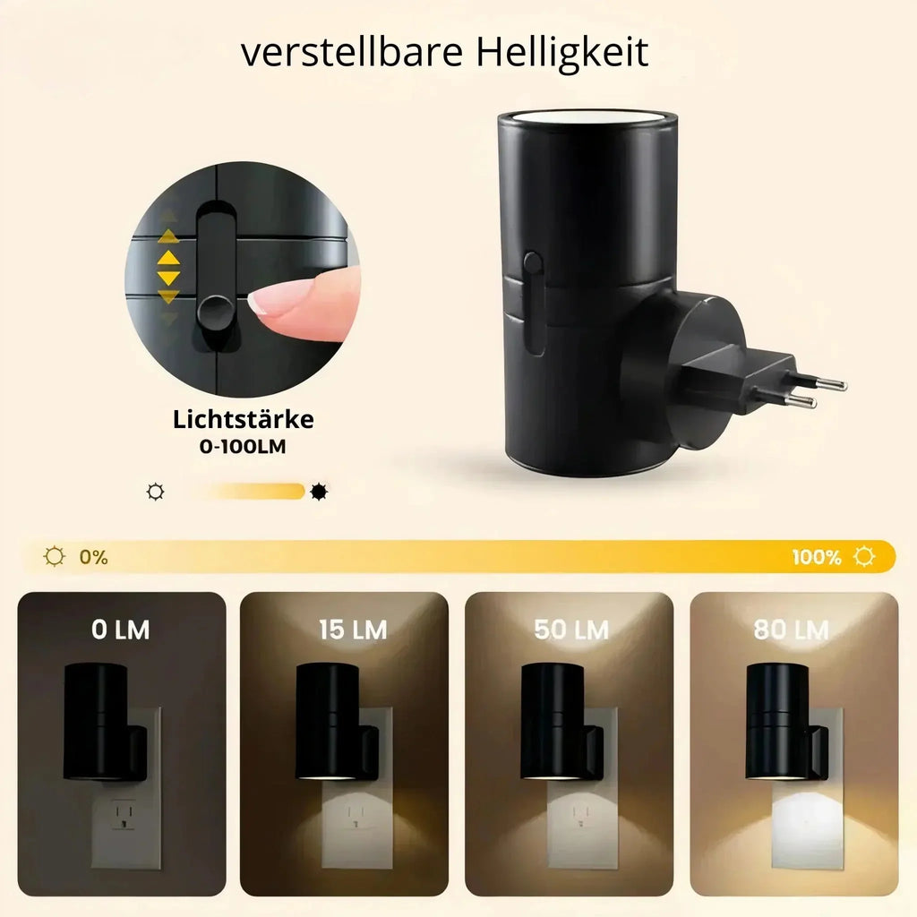 Lunivex nachtlampje met automatische lichtsensor