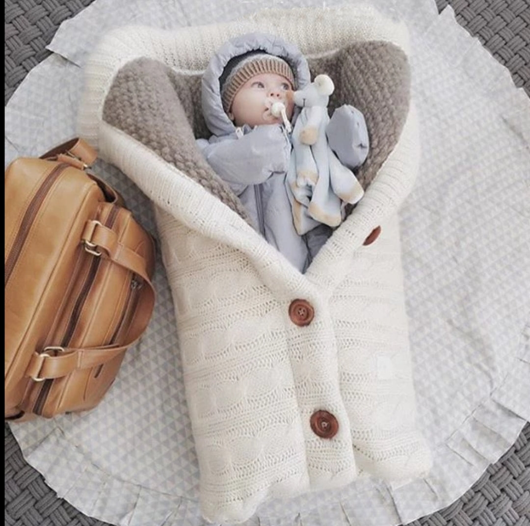 LittleCradle™ Knitted Winter Sleeping Bag [Last Day Sale]