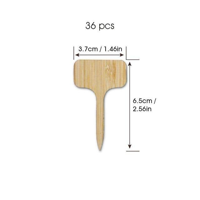 PlantSign - Bamboo plant signs for garden &amp; decoration