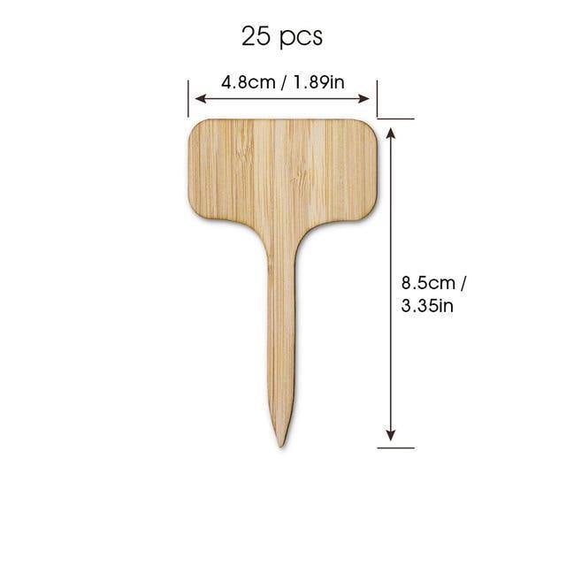 PlantSign - Bamboo plant signs for garden &amp; decoration