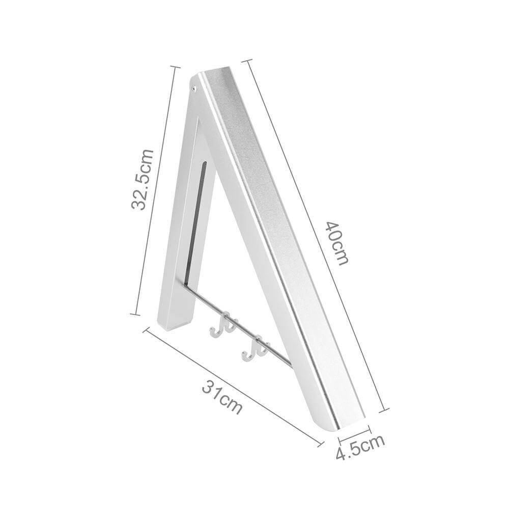 SnapDry - Foldable wall-mounted clothes drying rack