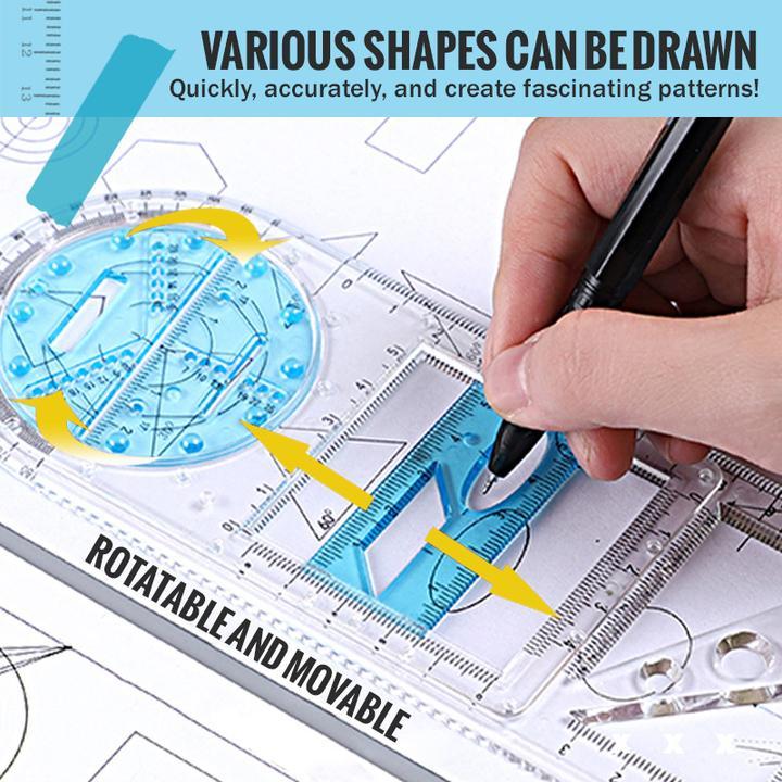 Buy 1+1 FREE | ArcSketch™ - Multifunctional drawing ruler, precision and creativity [Last day sale] 