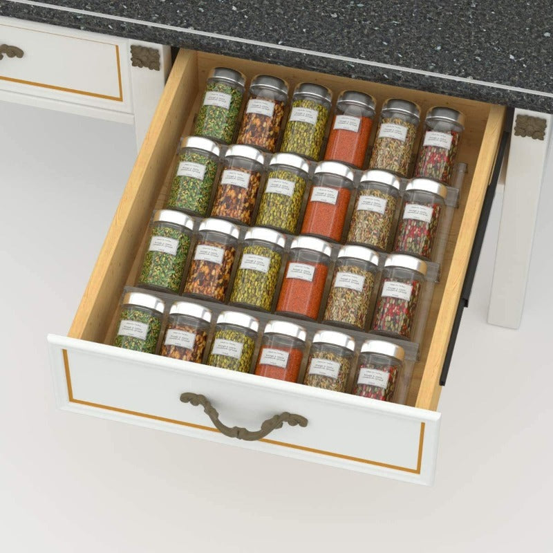 ClearSpice™ - The transparent spice organizer for more space and order!