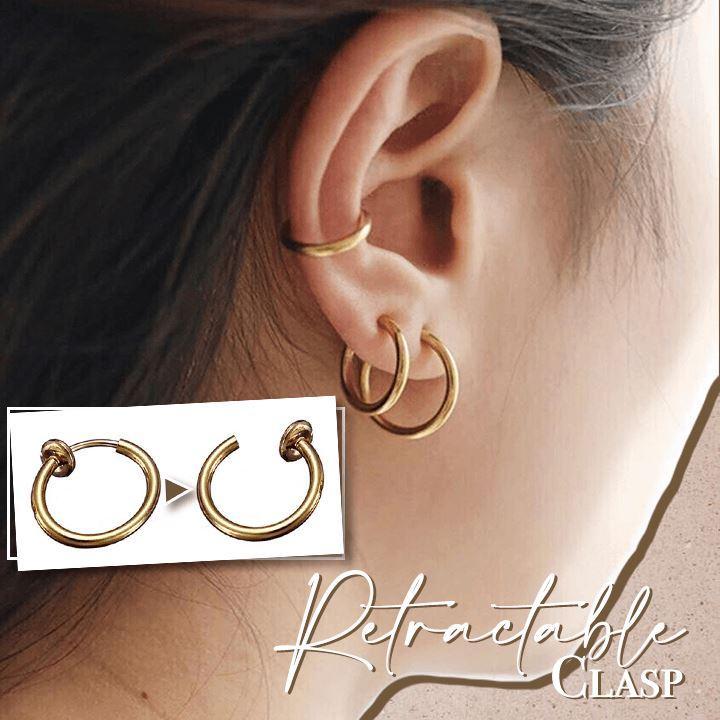 StylishEarrings™ - Retractable Earrings (2 pcs) [Last Day Sale]