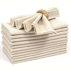 Herbruikbare tafelservetten | Verstevigd polyester | 40 × 40 cm